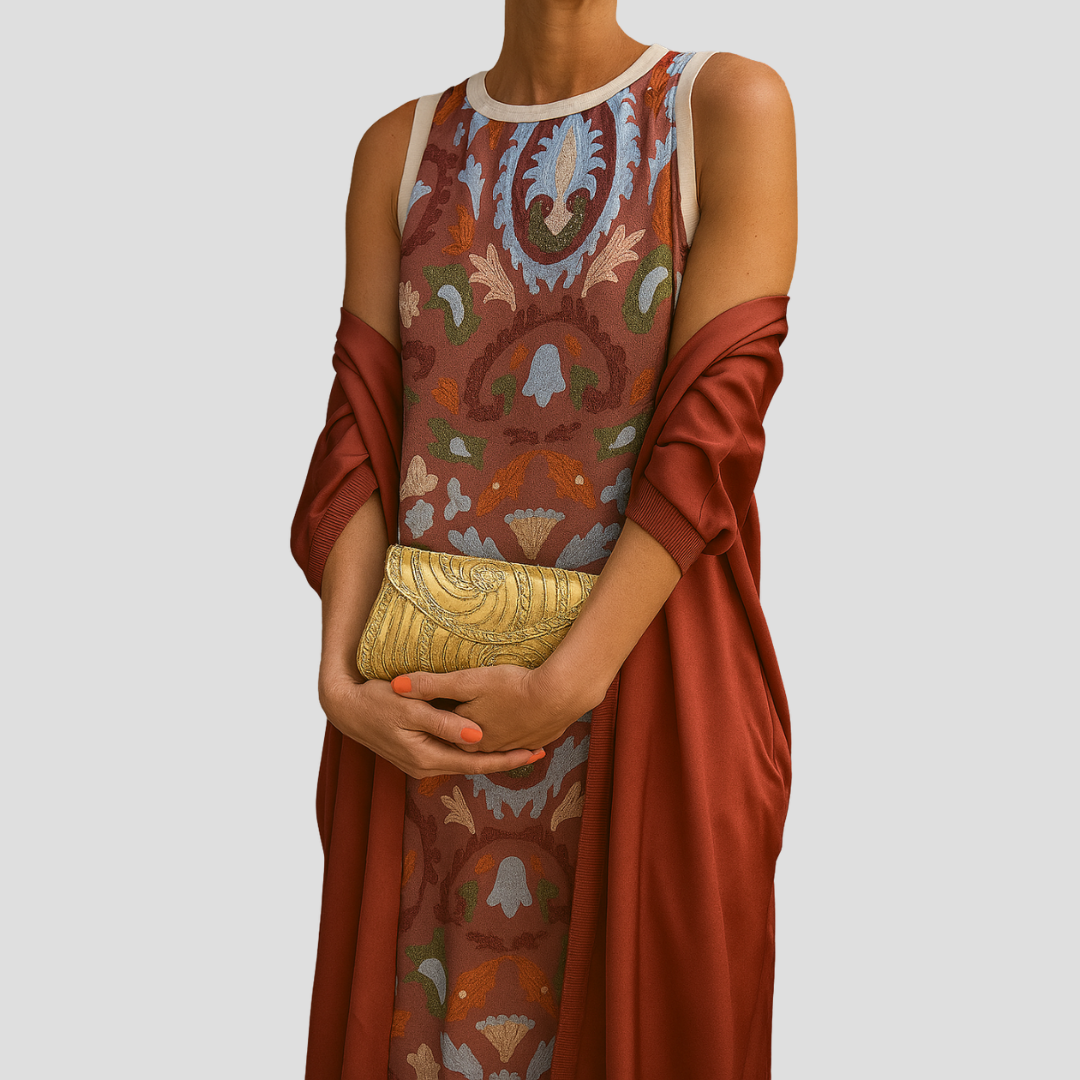 Daniela - Elegancka Długa Sukienka