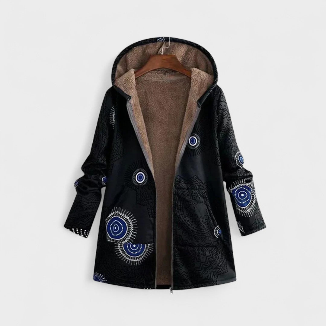 Bojana - Ciepła i miękka kurtka z kapturem