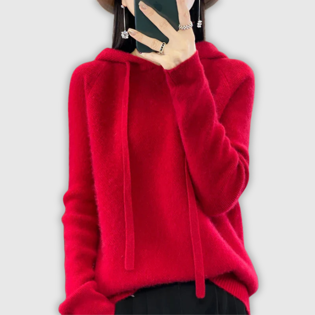 Hanna – Miękki zimowy sweter z wełny merino