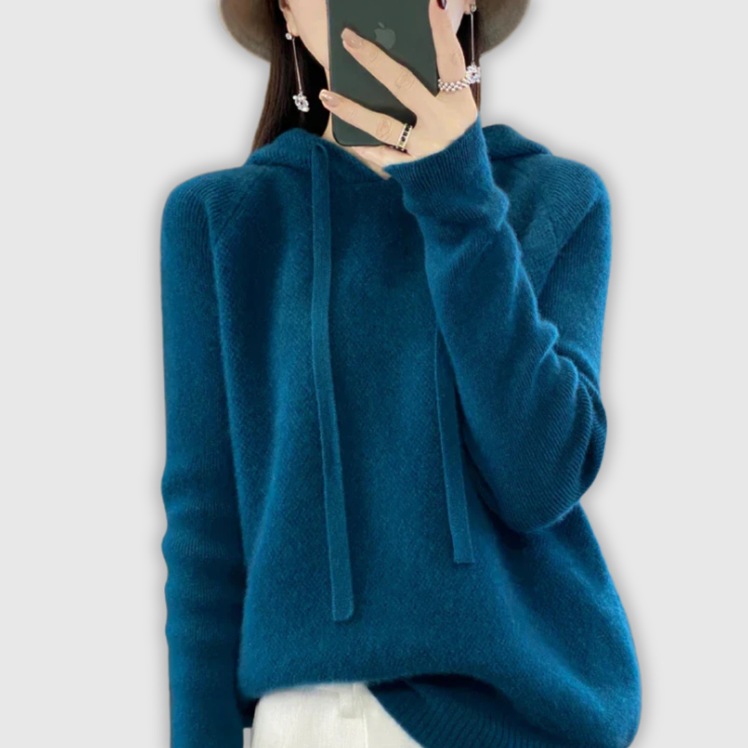 Hanna – Miękki zimowy sweter z wełny merino