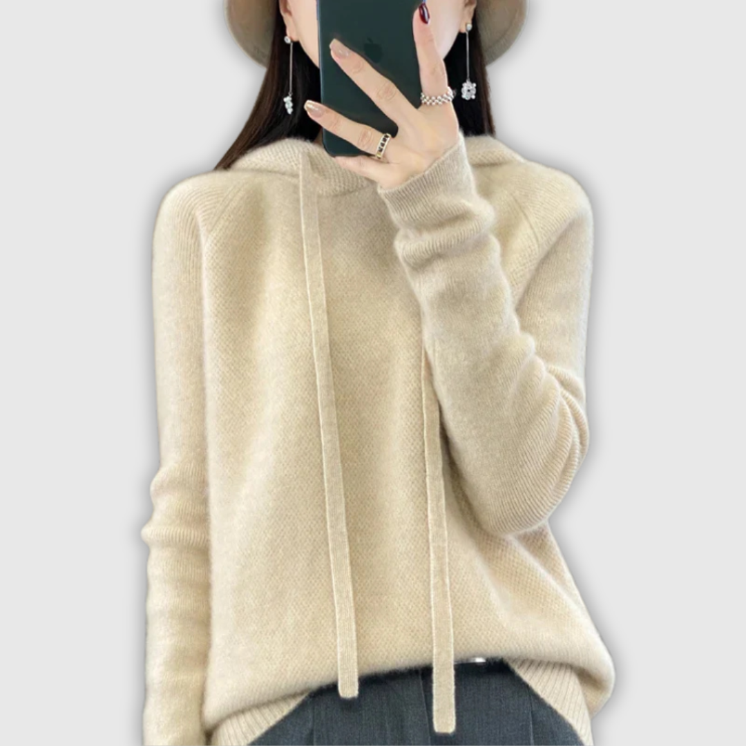 Hanna – Miękki zimowy sweter z wełny merino