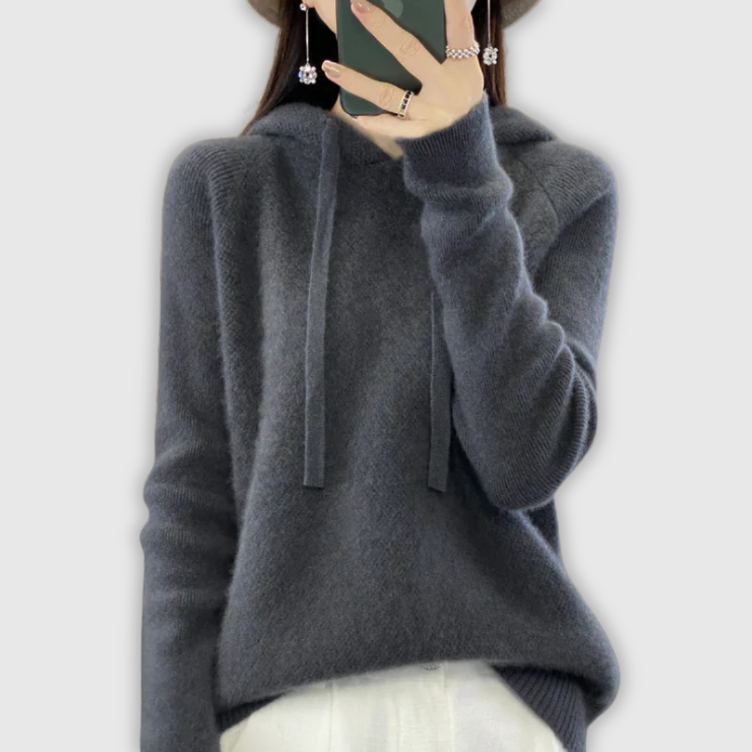 Hanna – Miękki zimowy sweter z wełny merino