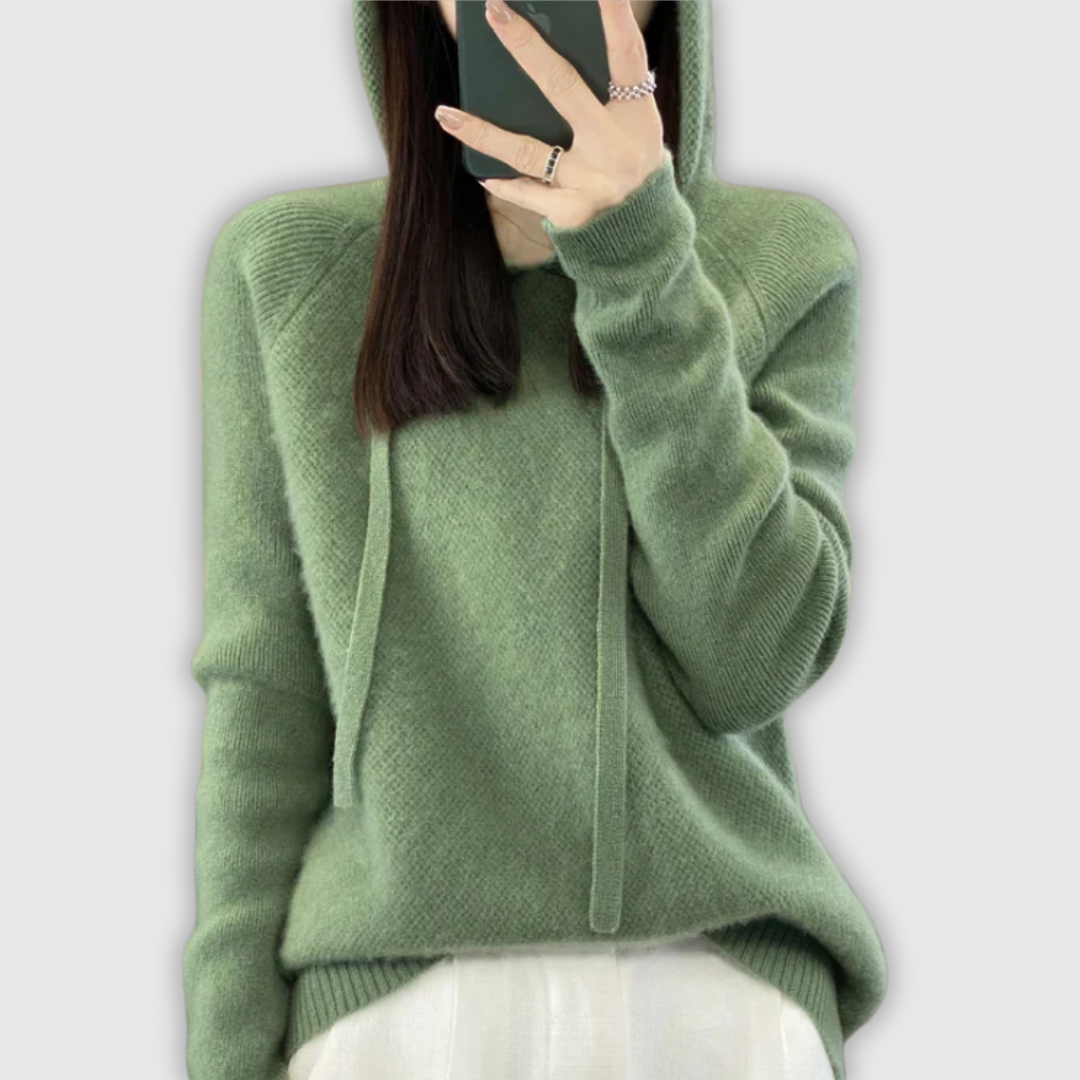 Hanna – Miękki zimowy sweter z wełny merino
